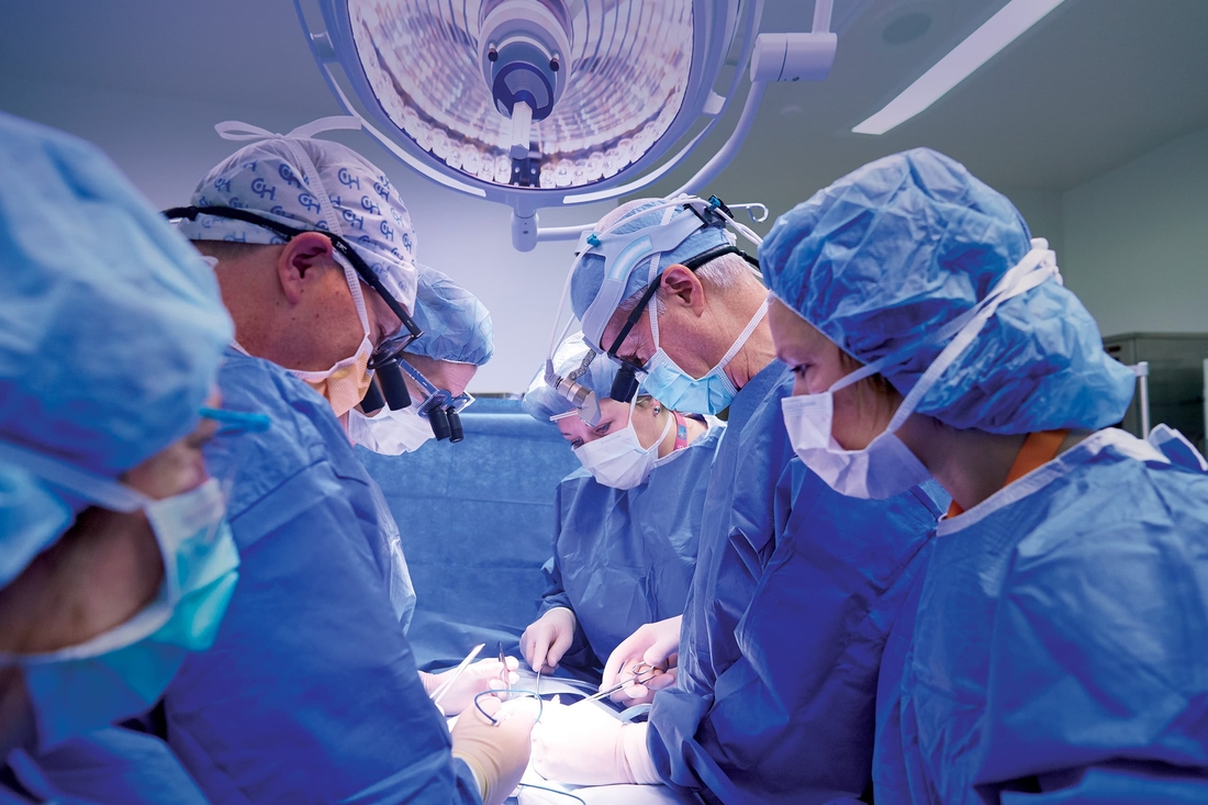 Pediatric surgical team