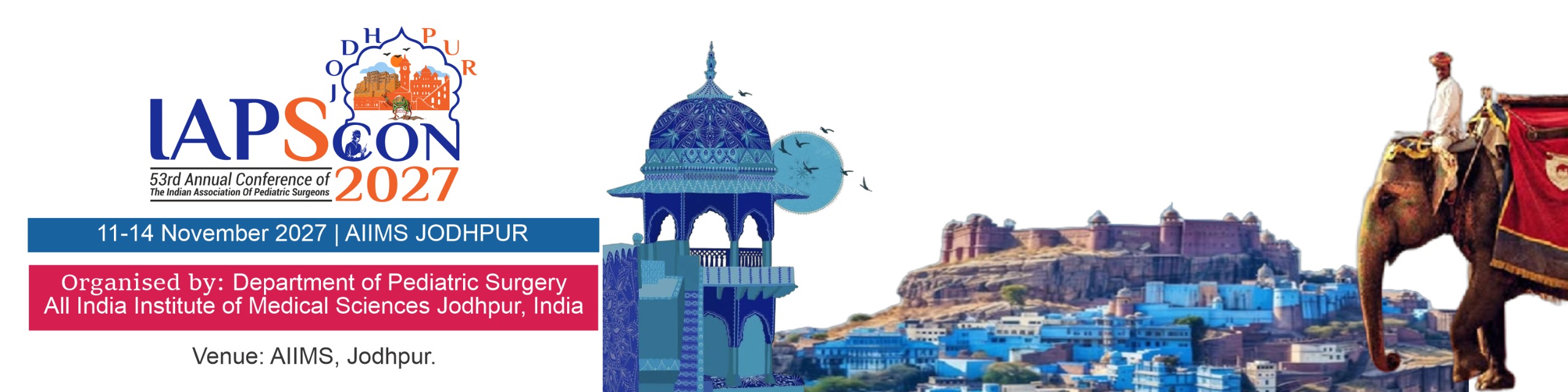 IAPSCON 2027, 11–14 November 2027, AIIMS Jodhpur